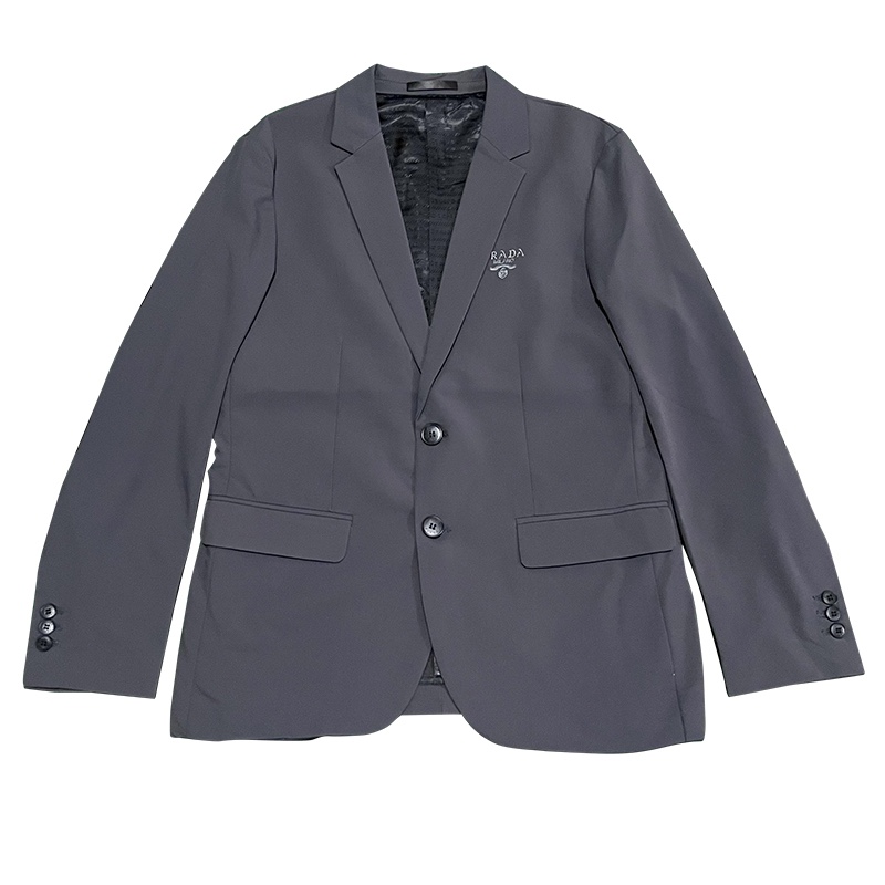 Nuevo traje casual de otoño de Prada TAMAÑO: 48-50-52-54-56 Color negro/gris Elementos de la etiqueta perfectamente inc…