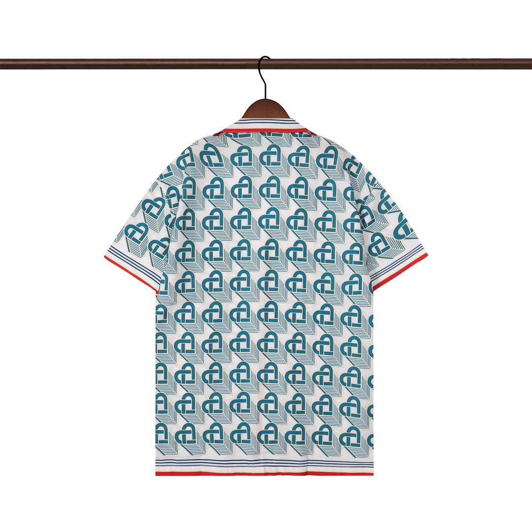 P58+P53 Casablanca 卡萨布兰卡 
2023新款 印花短袖衬衫（套装）M L XL 2XL 3XL 衣服
