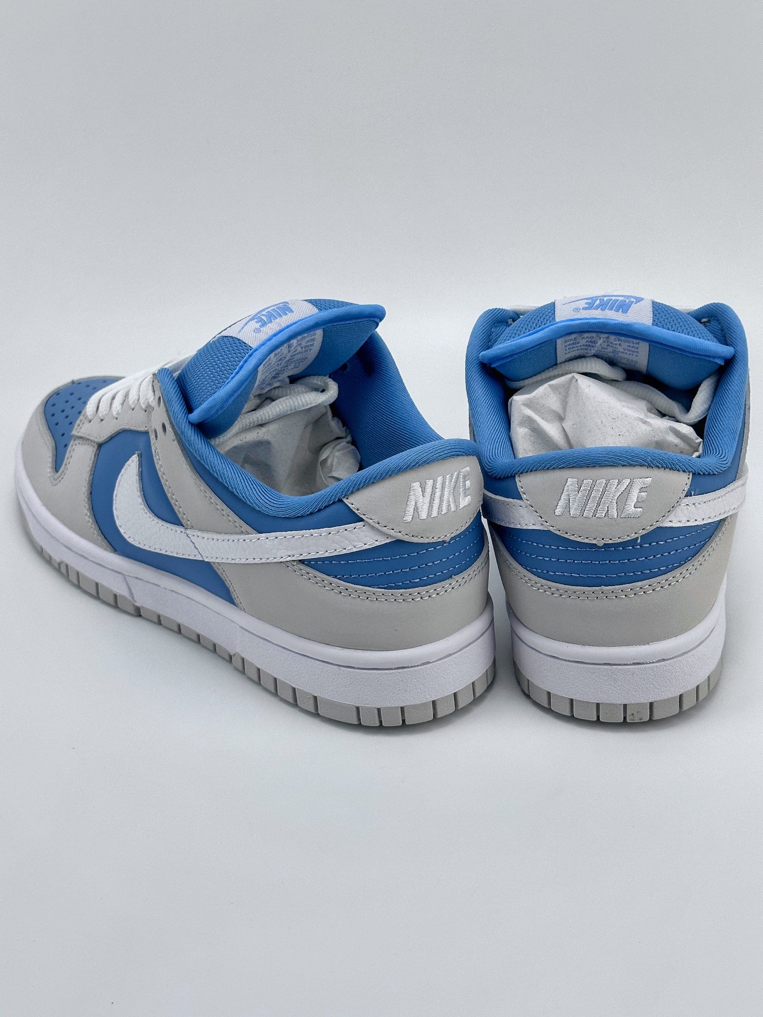 Nike SB Dunk Low Retro Reverse White Gray Blue 308269-107