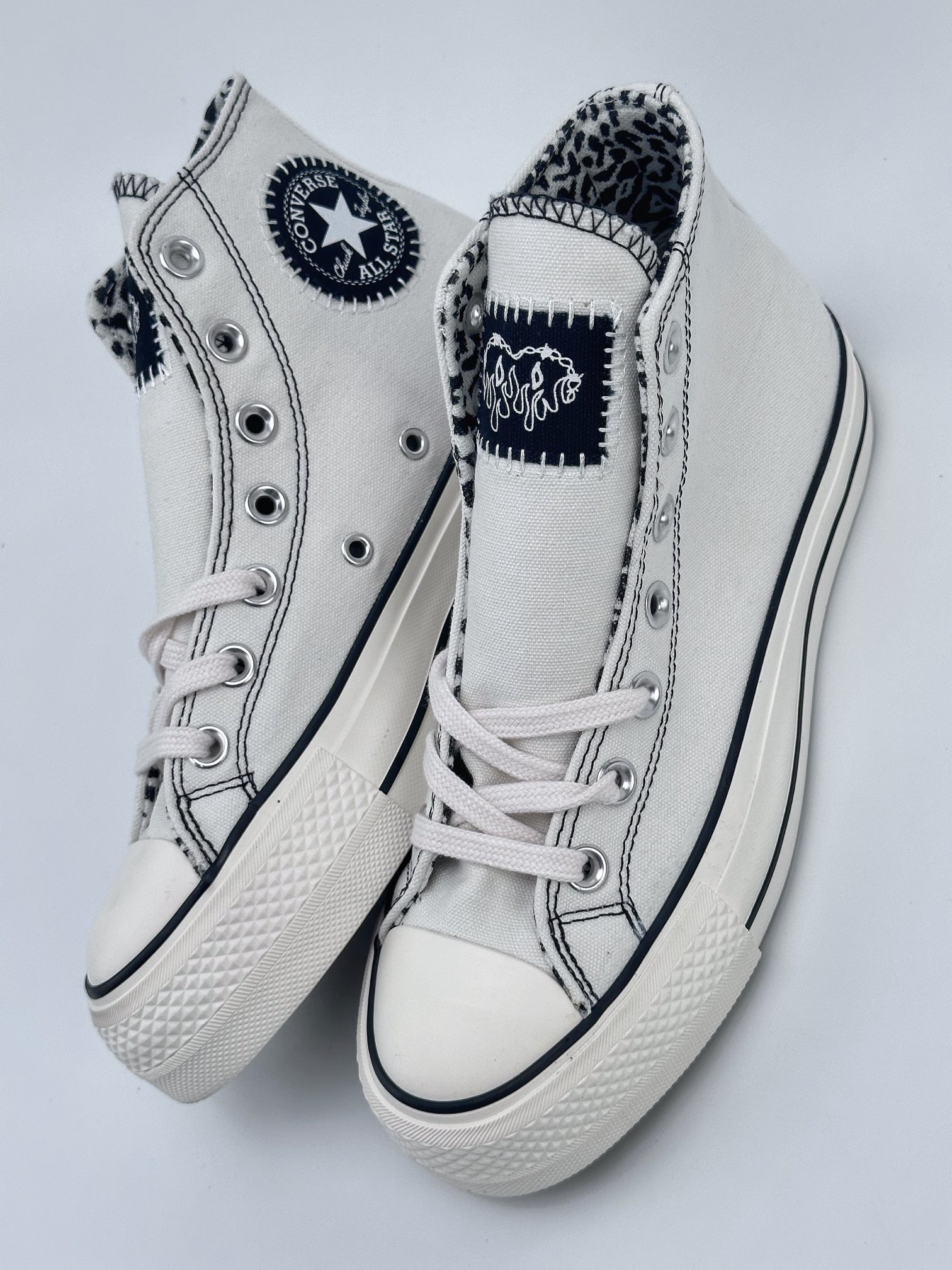 150 Converse All Star Lift 黑白熊猫