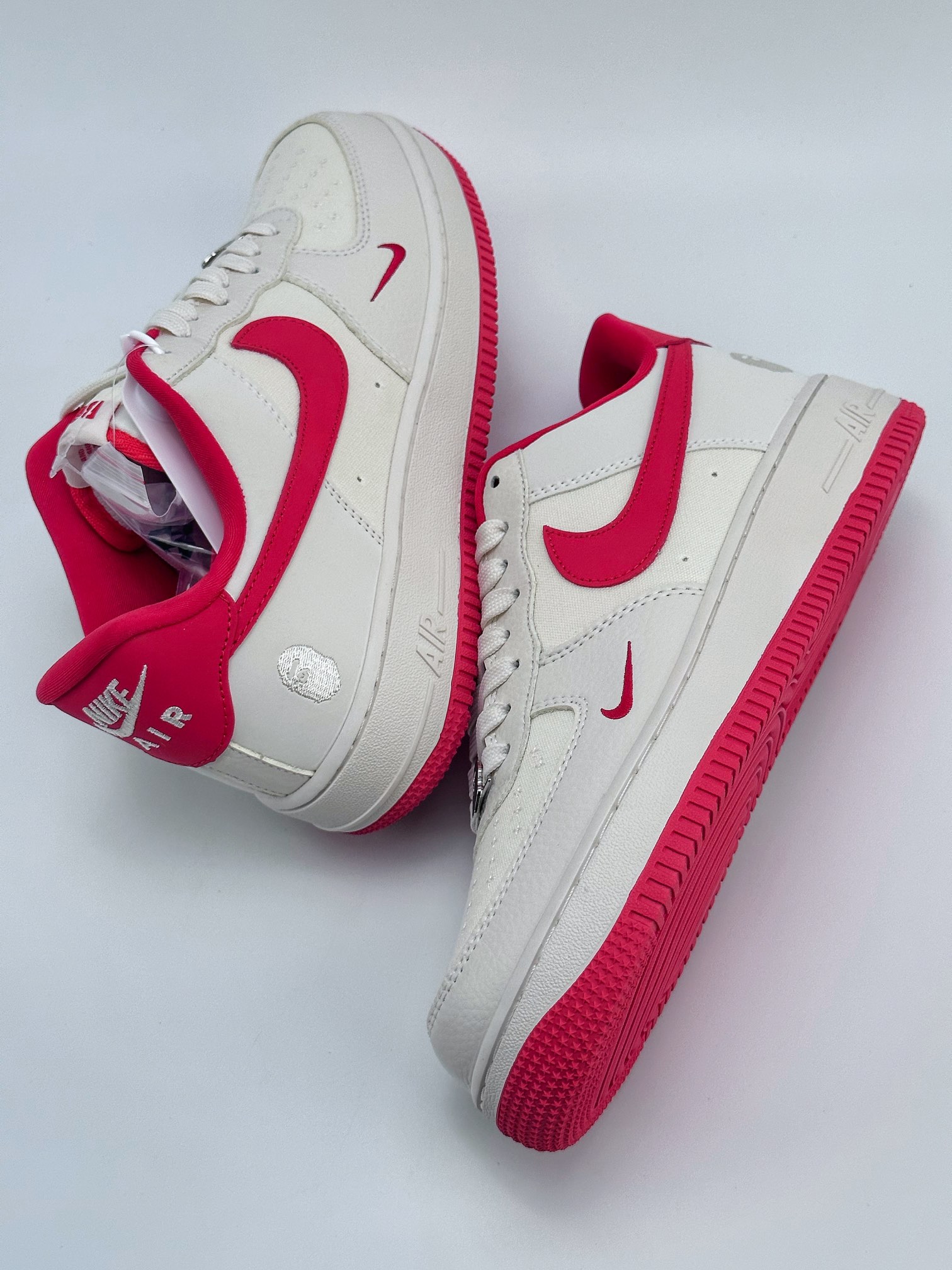 Nike Air Force 1 Low 07 BAPE拼接白红 BS9055-749