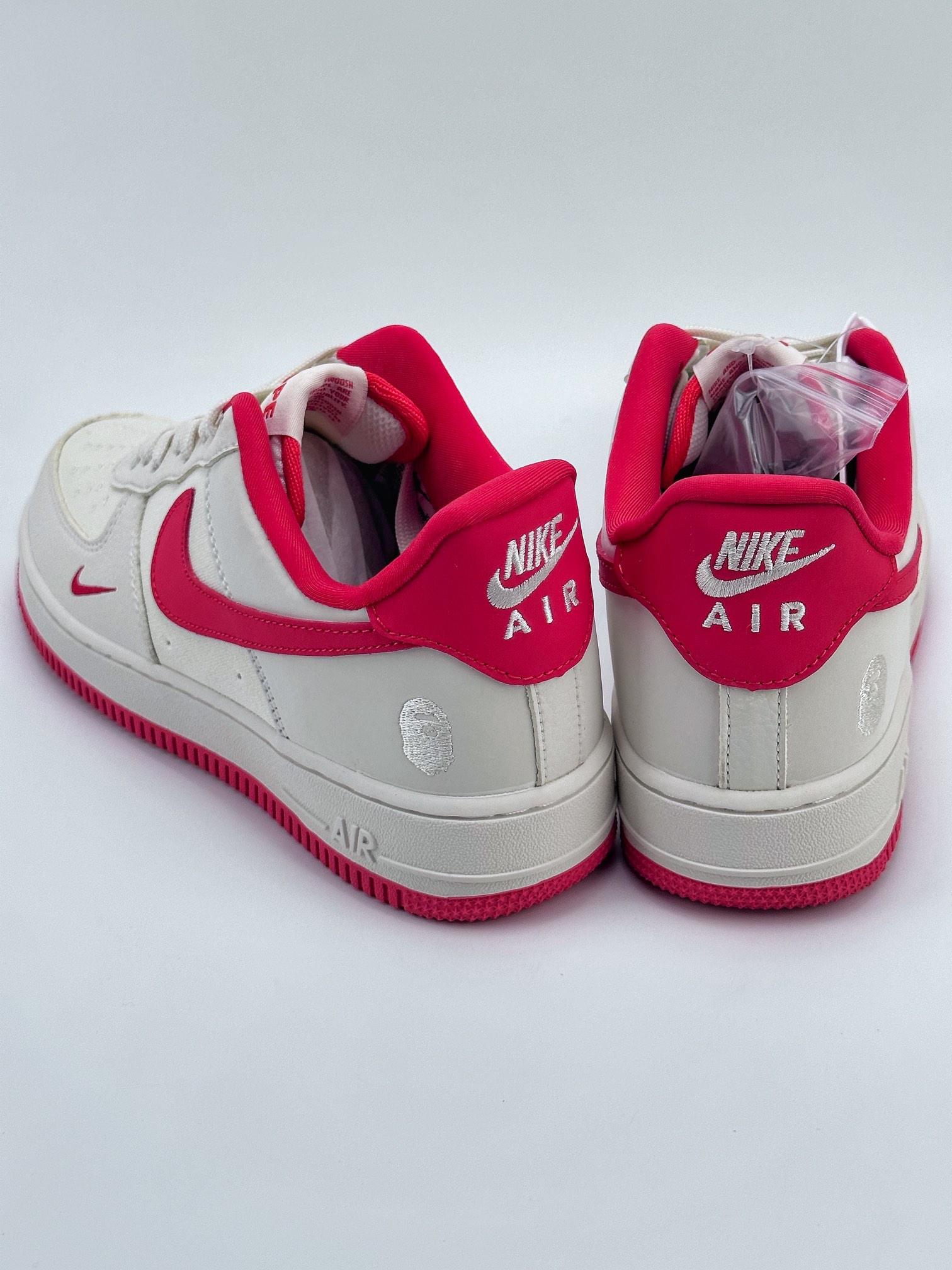 Nike Air Force 1 Low 07 BAPE拼接白红 BS9055-749