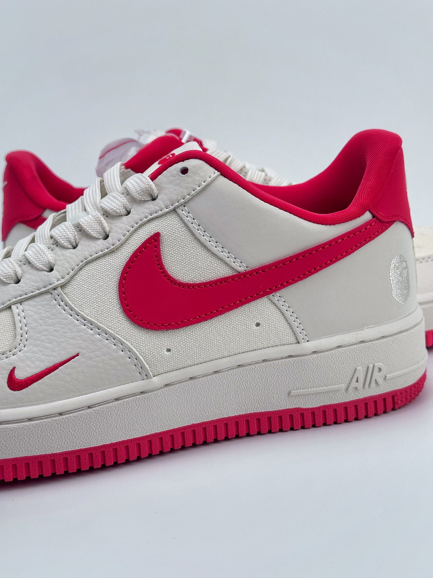 Nike Air Force 1 Low 07 BAPE拼接白红 BS9055-749