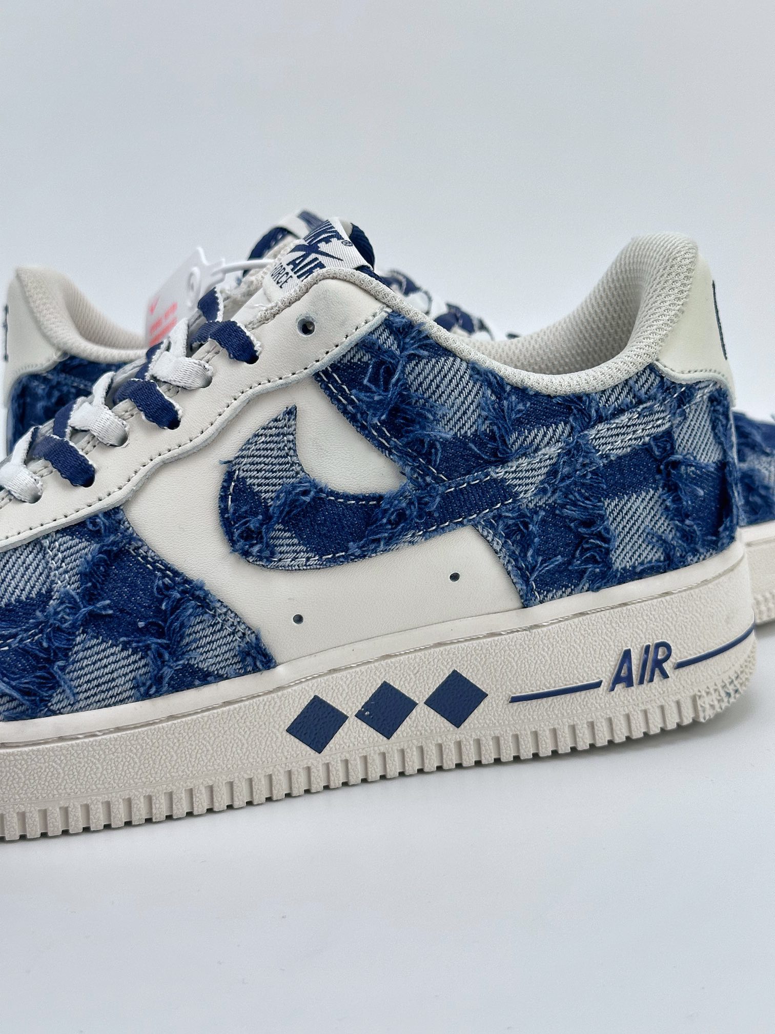 Nike Air Force 1 Low 07 碎布牛仔蓝 FB0607-099