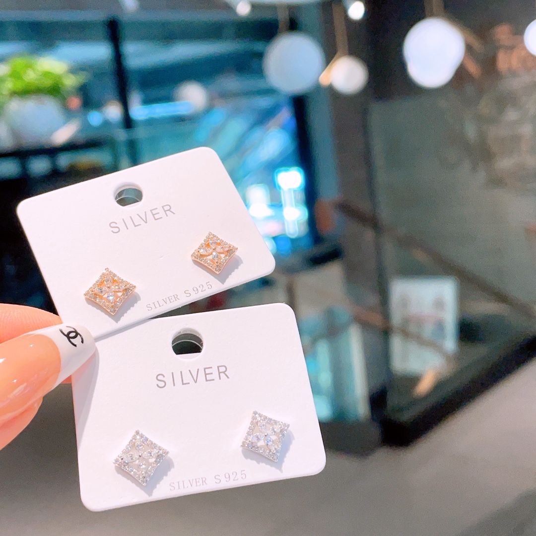 925 Silber Ohrringe Zart Hochzeit Silber