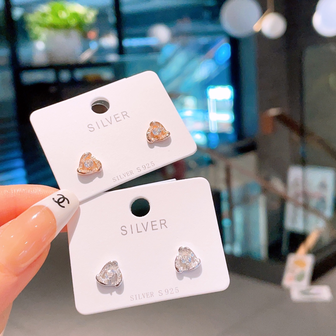 High Polish Silver Earrings Minimalist Banquet Silver