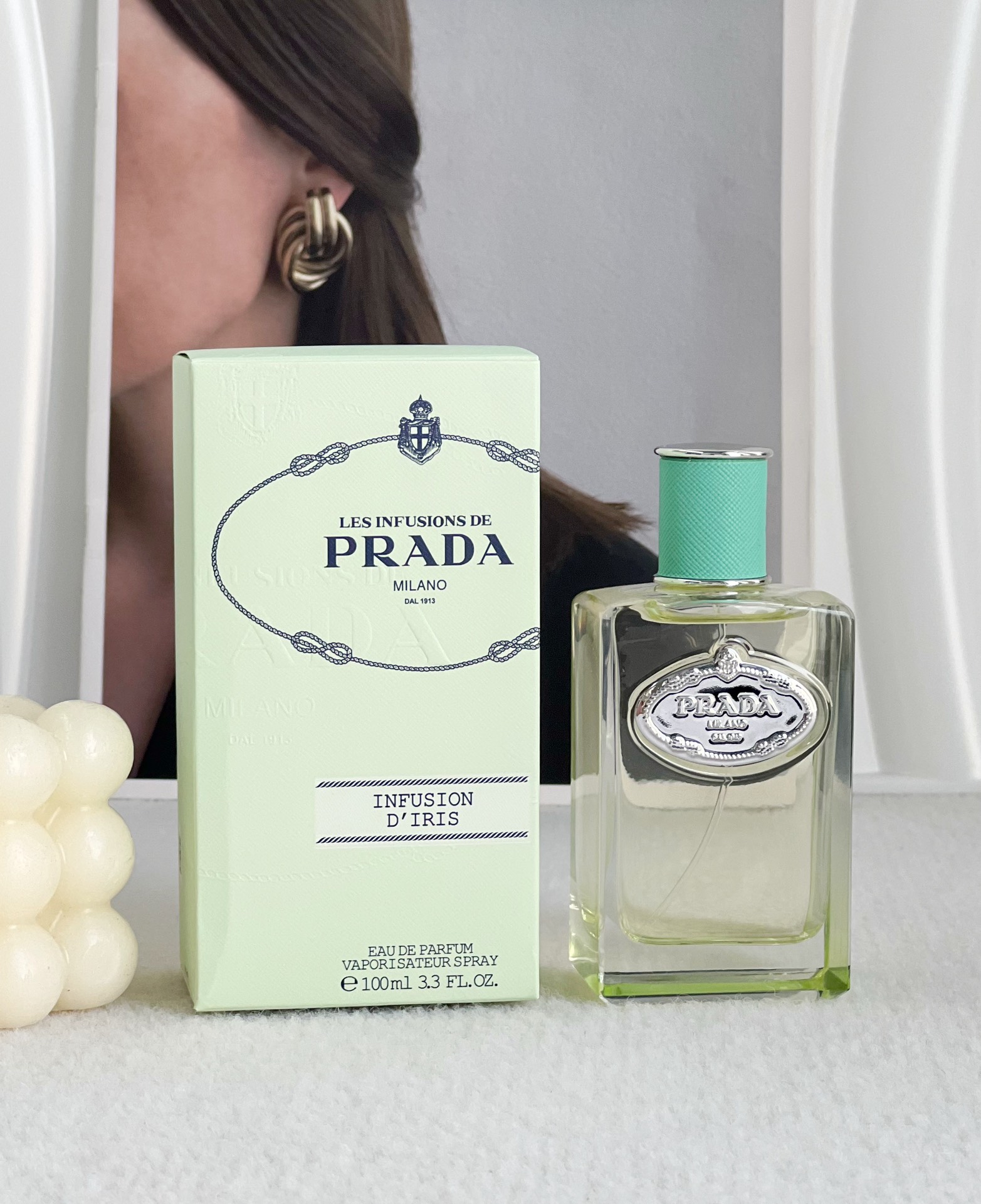 NO:809305,Prada Prada Dream Iris 100ml Attributes Women's Fragrance Fragrance Woody Floral Fragrance Smell Iris Orange Flower Oil Cedar Orange Benzoin, Perfume, Prada, Prada19860909Prada 普拉达浮梦鸢尾100ml 属性女香 香调木质花香调 气味鸢尾花 橙花油 雪松 橘子 安息香脂,香水,prada,prada,accessory