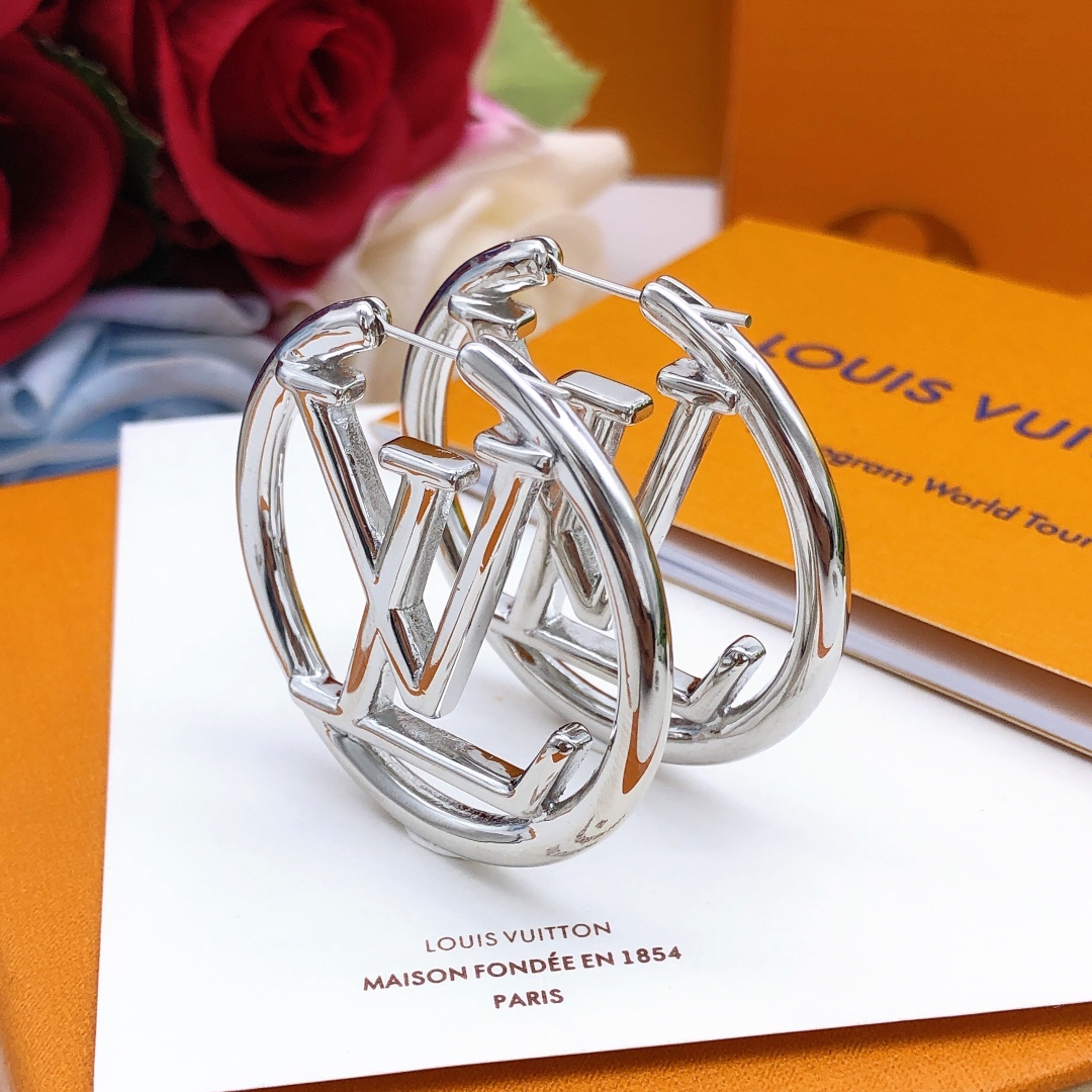 What is top quality replica
 Louis Vuitton High
 Jewelry Earring Yellow Brass