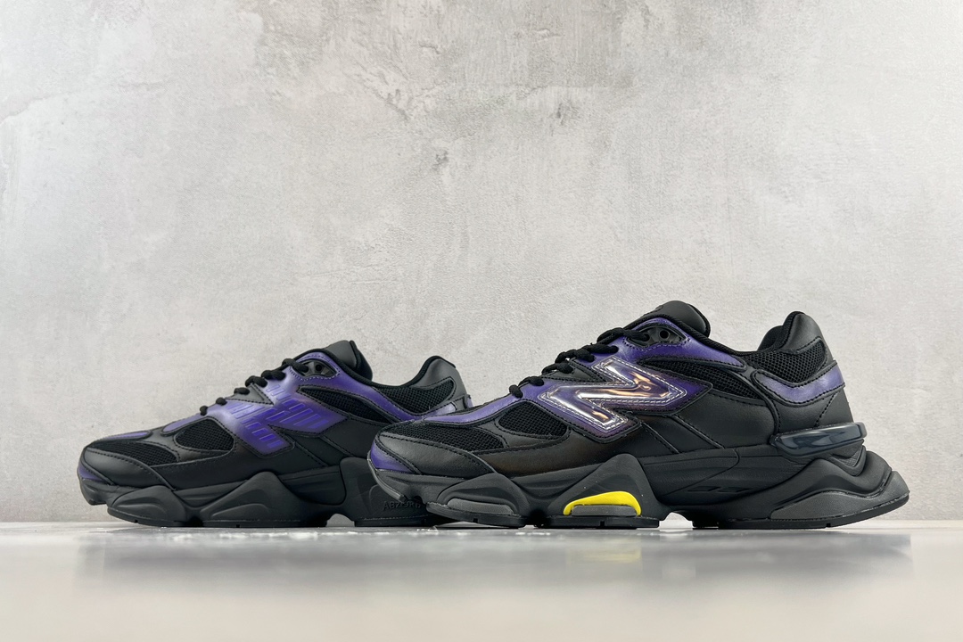 Mowalola × New Balance NB 9060 ”Burglarwear” Black Purple U9060MW