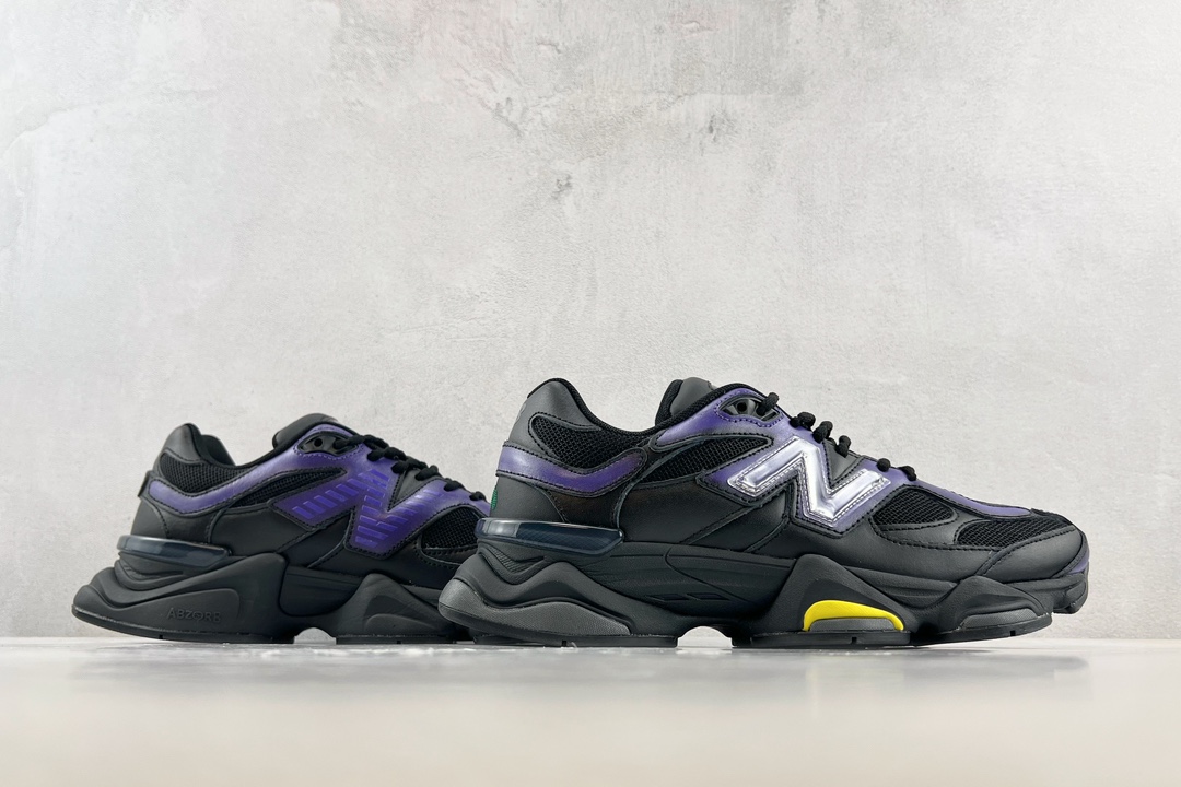 Mowalola × New Balance NB 9060 ”Burglarwear” Black Purple U9060MW