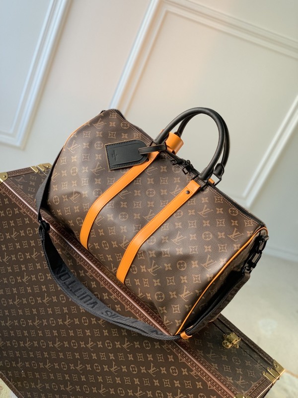 Louis Vuitton LV Keepall Travel Bags Canvas Fabric M46703