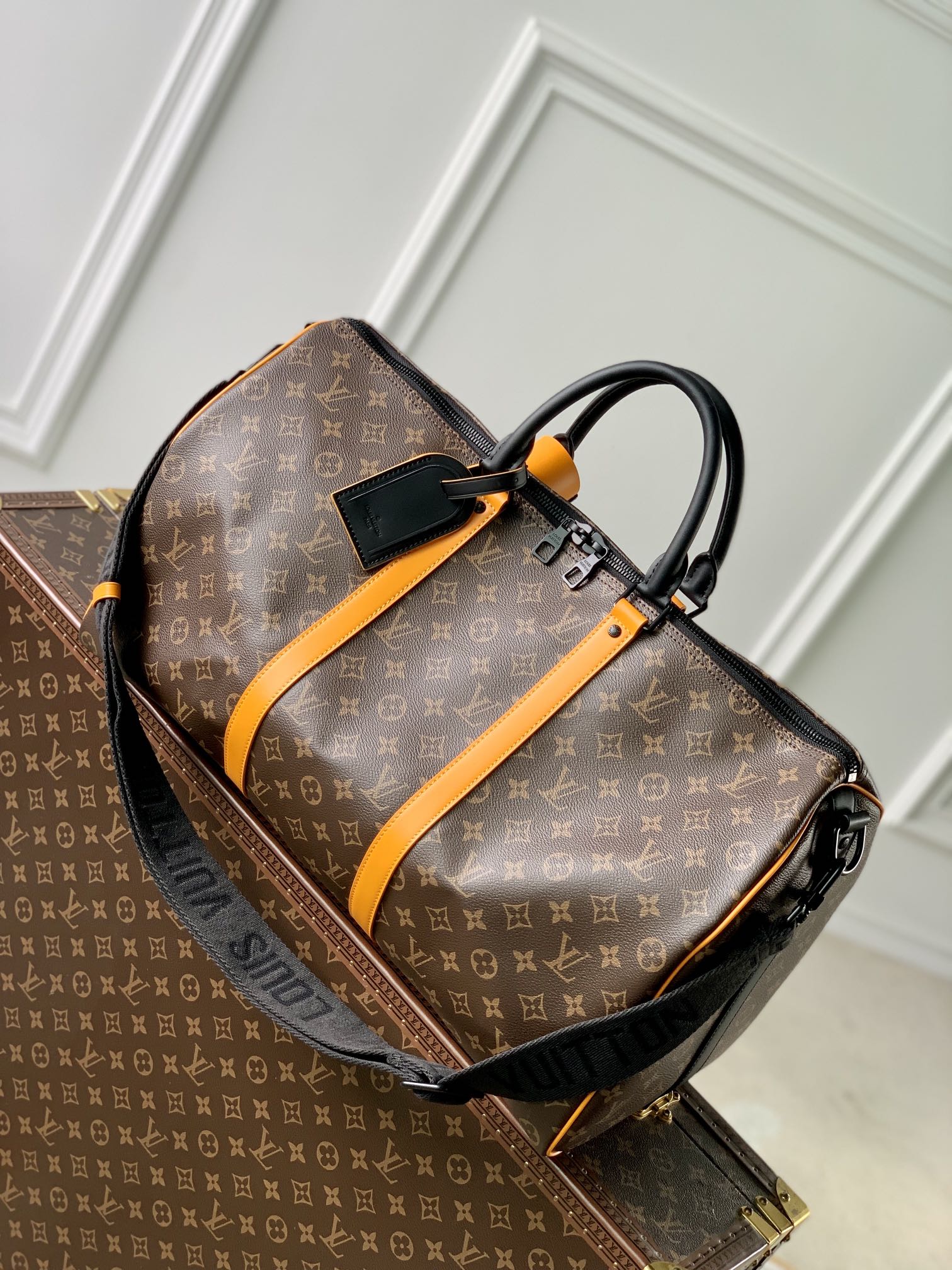 Louis Vuitton LV Keepall Best
 Travel Bags Canvas Fabric m46703