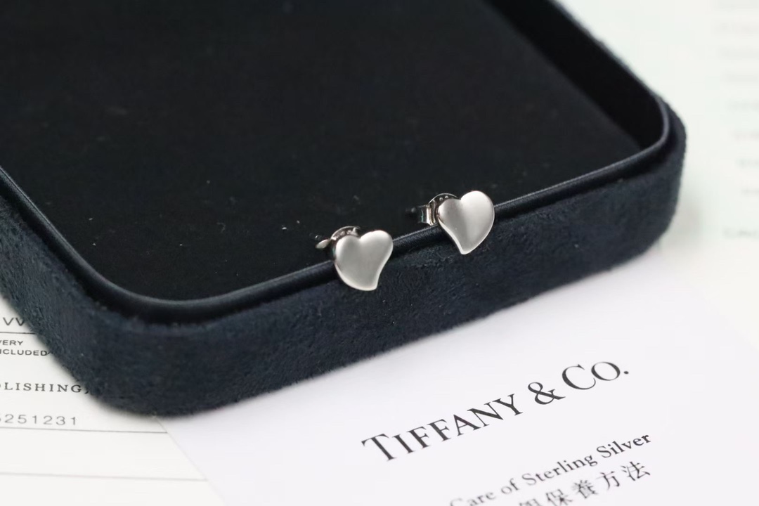Tiffany & Co. Tiffany&Co. 爱心豆豆 耳钉 925银