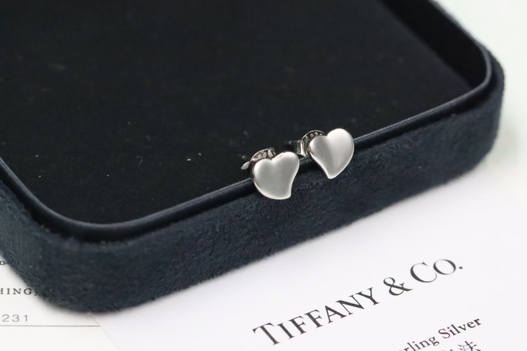 Tiffany & Co. Tiffany&Co. 爱心豆豆 耳钉 925银