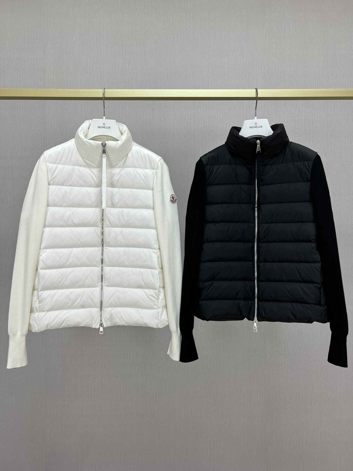 Moncler Ropa Chaqueta de plumón Tejido Lana Colección otoño – invierno