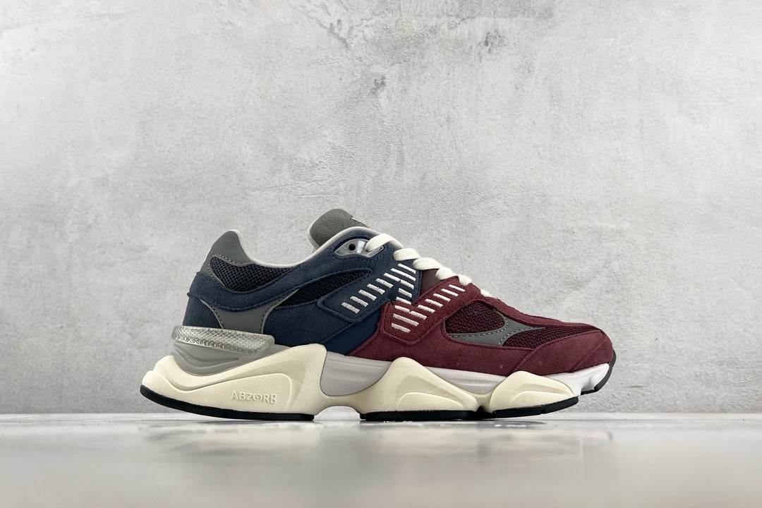 New Balance NB 9060 Red Gray Blue U9060GBN