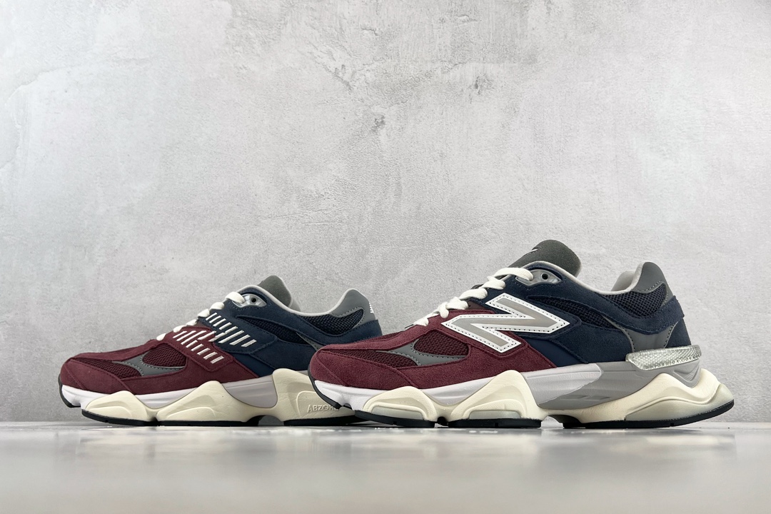 New Balance NB 9060 Red Gray Blue U9060GBN