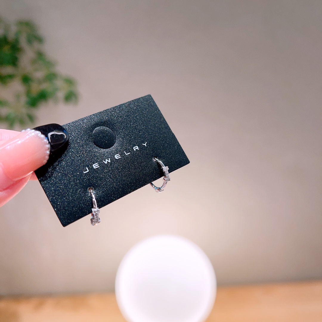 925 Silber Ohrcuffs Süß & cool Arbeitsplatz Silber