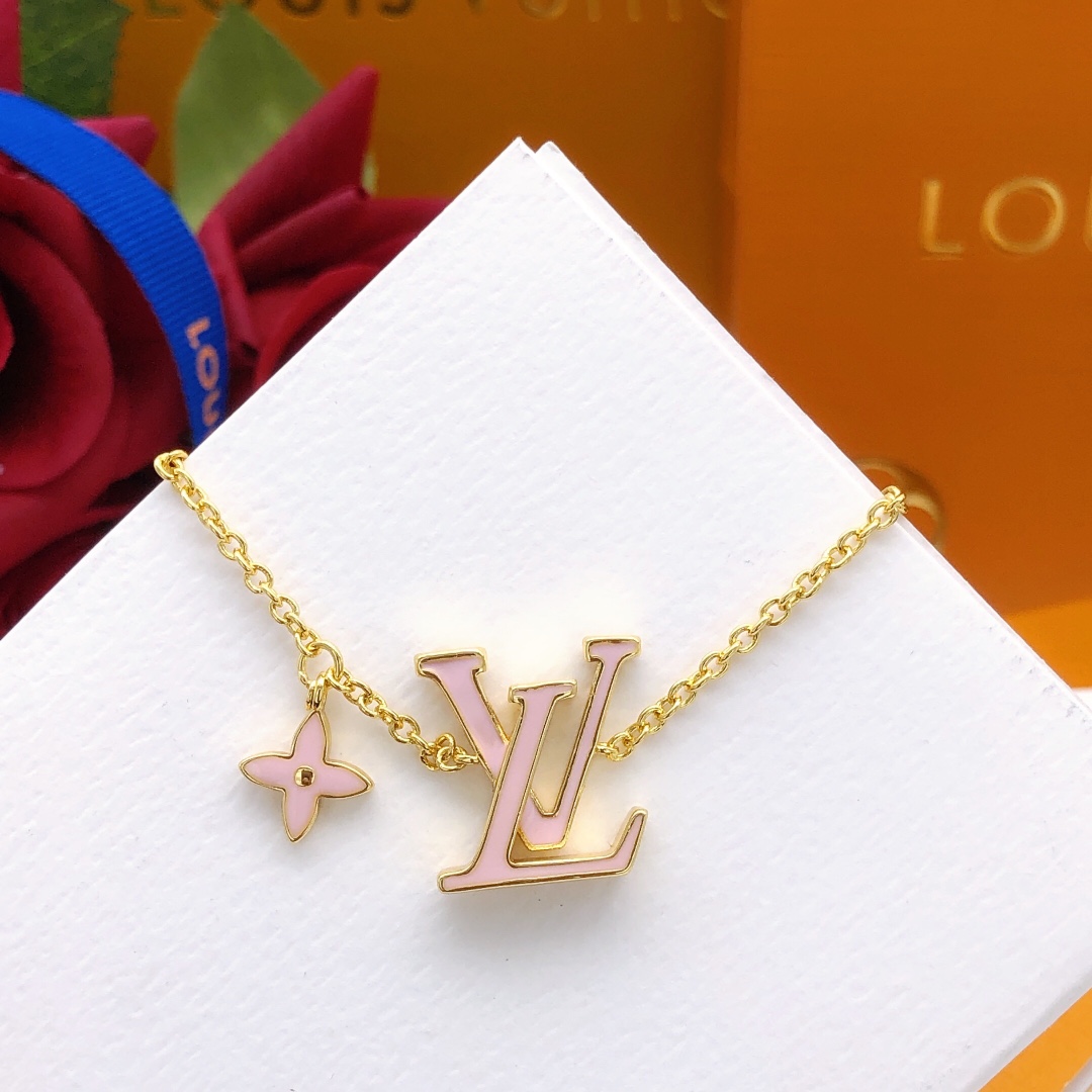 Quelles meilleures répliques de vendeurs
 Louis Vuitton Bijoux Bracelet Couleur rose Jaune Laiton