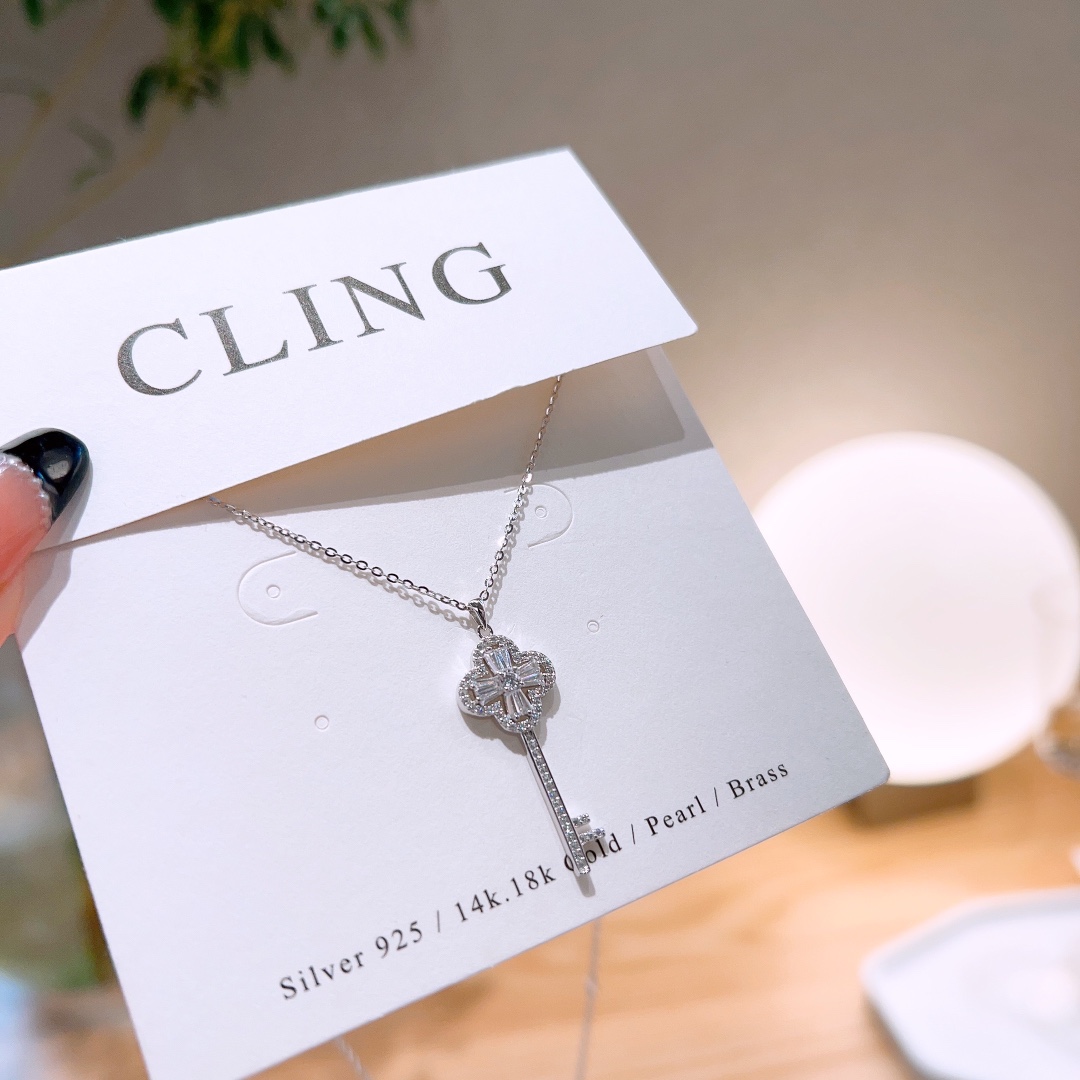 Hochglanzpoliertes Silber Kette Französisch Jahresfeier Silber