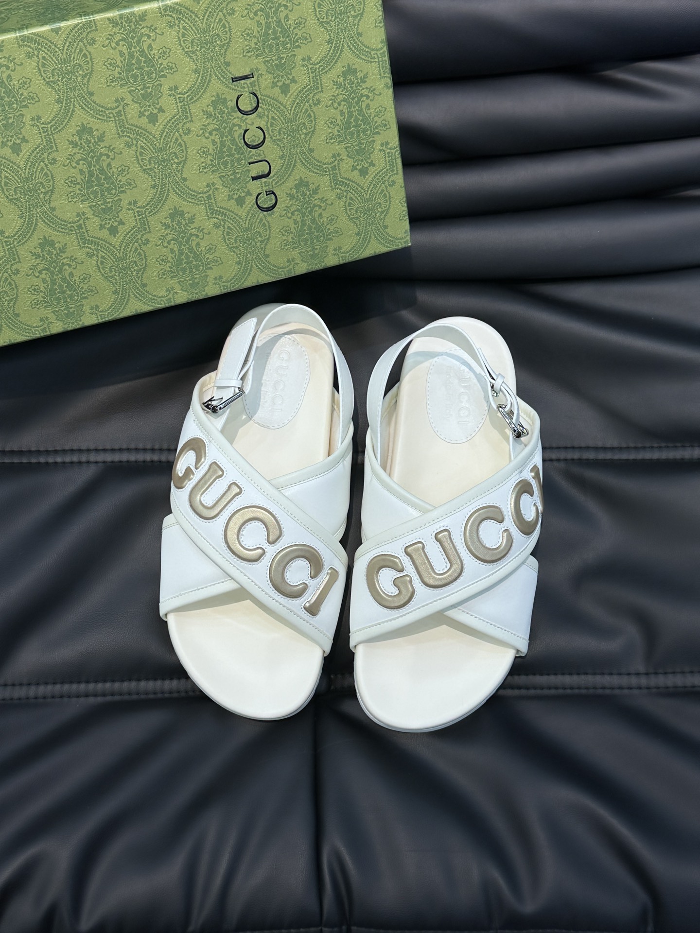 Gucci Shoes Sandals Slippers High Quality 1:1 Replica
 Unisex Cowhide TPU Spring/Summer Collection Fashion