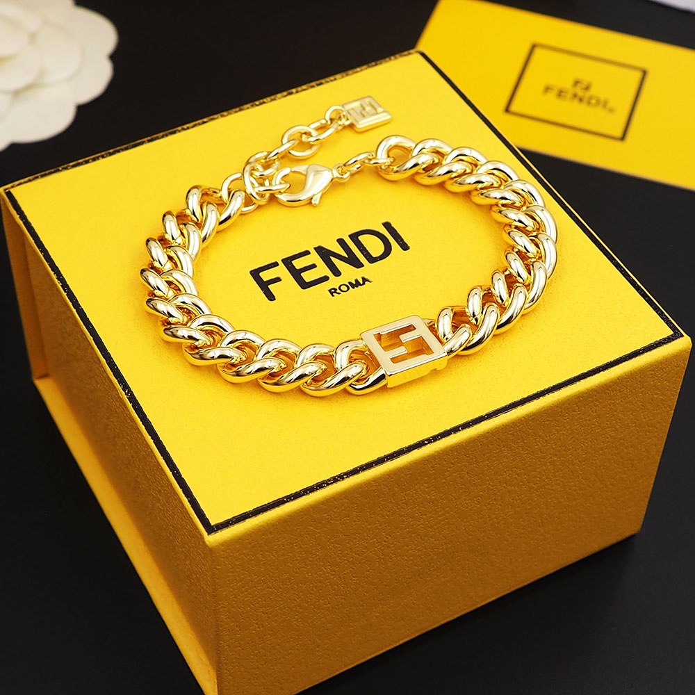 Forever FENDI bracelet. Gold bracelet - 图片 2