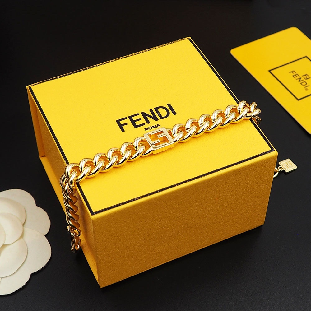 Forever FENDI bracelet. Gold bracelet - 图片 6