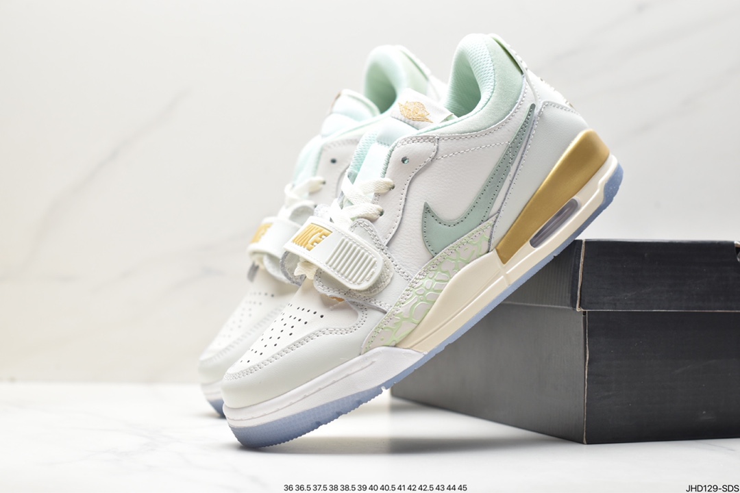 Nike Air Jordan Legacy 312 Low ”White/Pine Green” Jordan's strongest three-in-one basketball shoes FQ6859-201