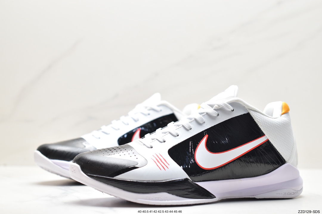 Nk Zoom Kobe 5 Protro ”5 Rings” Kobe 5 new color-five-crown low-top sports basketball shoes CD4991-101