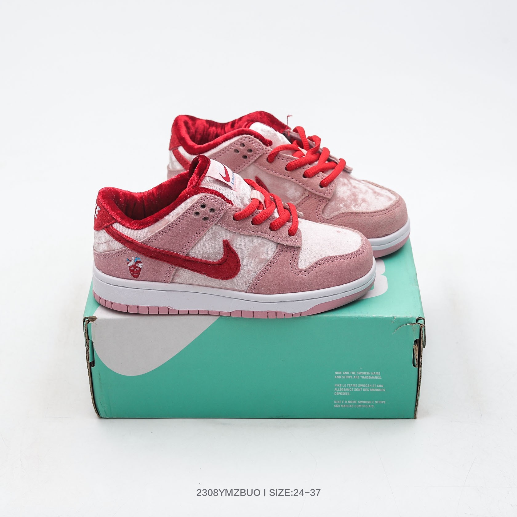 图片[2]-集🈴 耐克 Nike SB Dunk Low SB童鞋复古低帮休闲运动滑板板鞋 货号；CU1727 196 尺码：22 23 24 25 26 27 28 29 30 31 32 33 34 35 36 37-选品中心