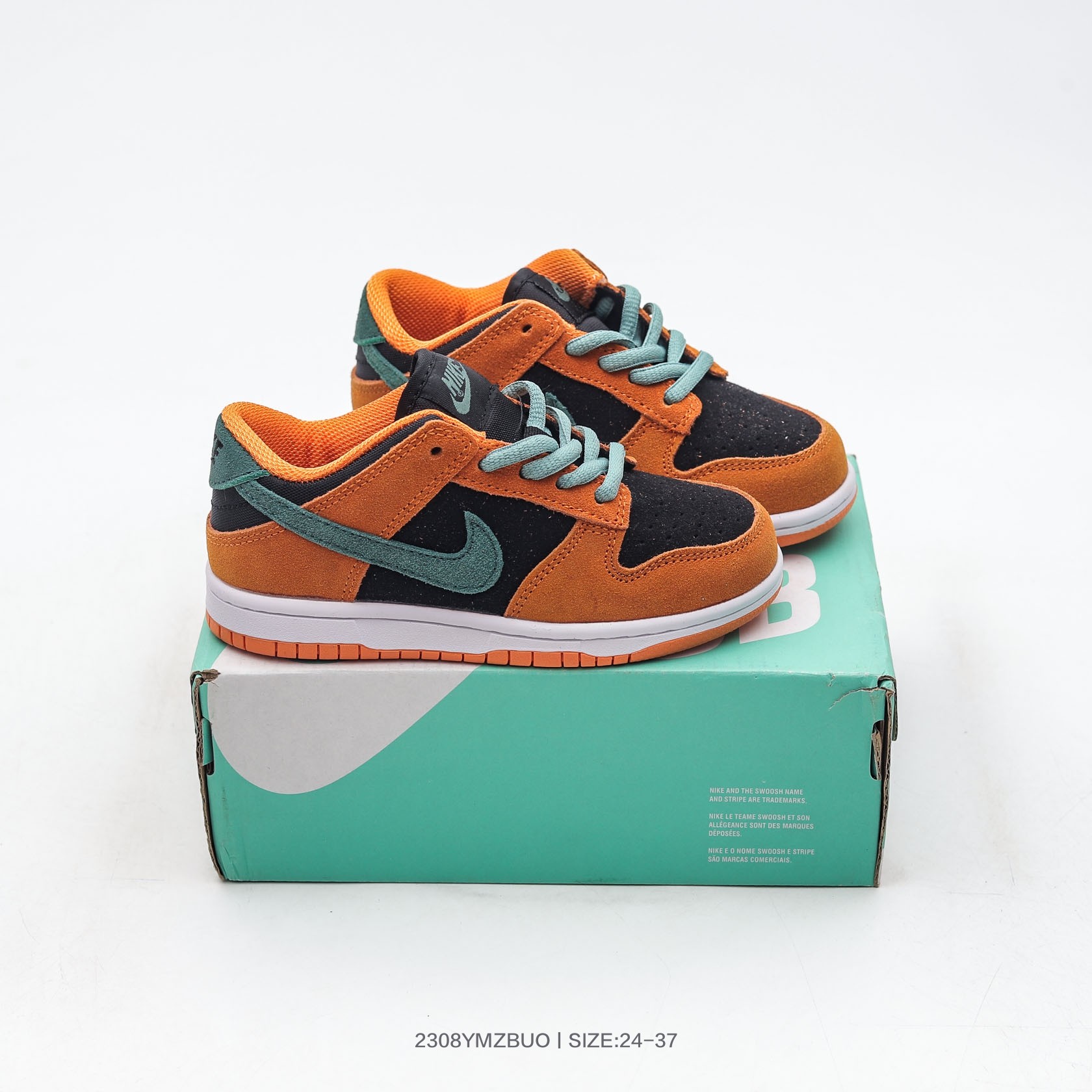 图片[3]-集🈴 耐克 Nike SB Dunk Low SB童鞋复古低帮休闲运动滑板板鞋 货号；CU1727 196 尺码：22 23 24 25 26 27 28 29 30 31 32 33 34 35 36 37-选品中心