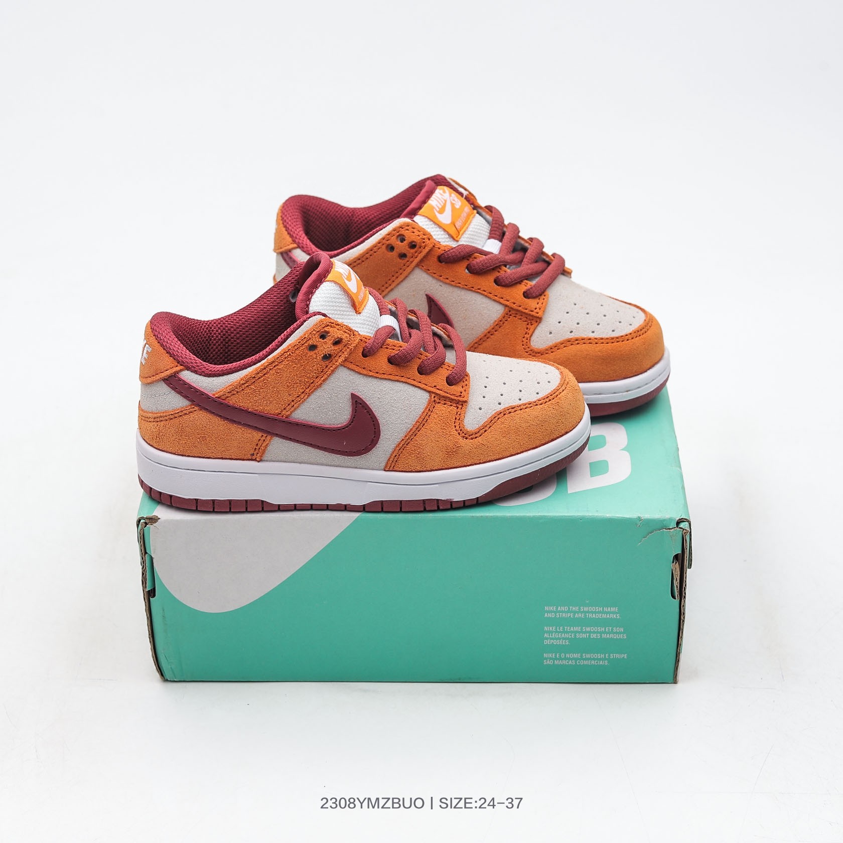 图片[5]-集🈴 耐克 Nike SB Dunk Low SB童鞋复古低帮休闲运动滑板板鞋 货号；CU1727 196 尺码：22 23 24 25 26 27 28 29 30 31 32 33 34 35 36 37-选品中心