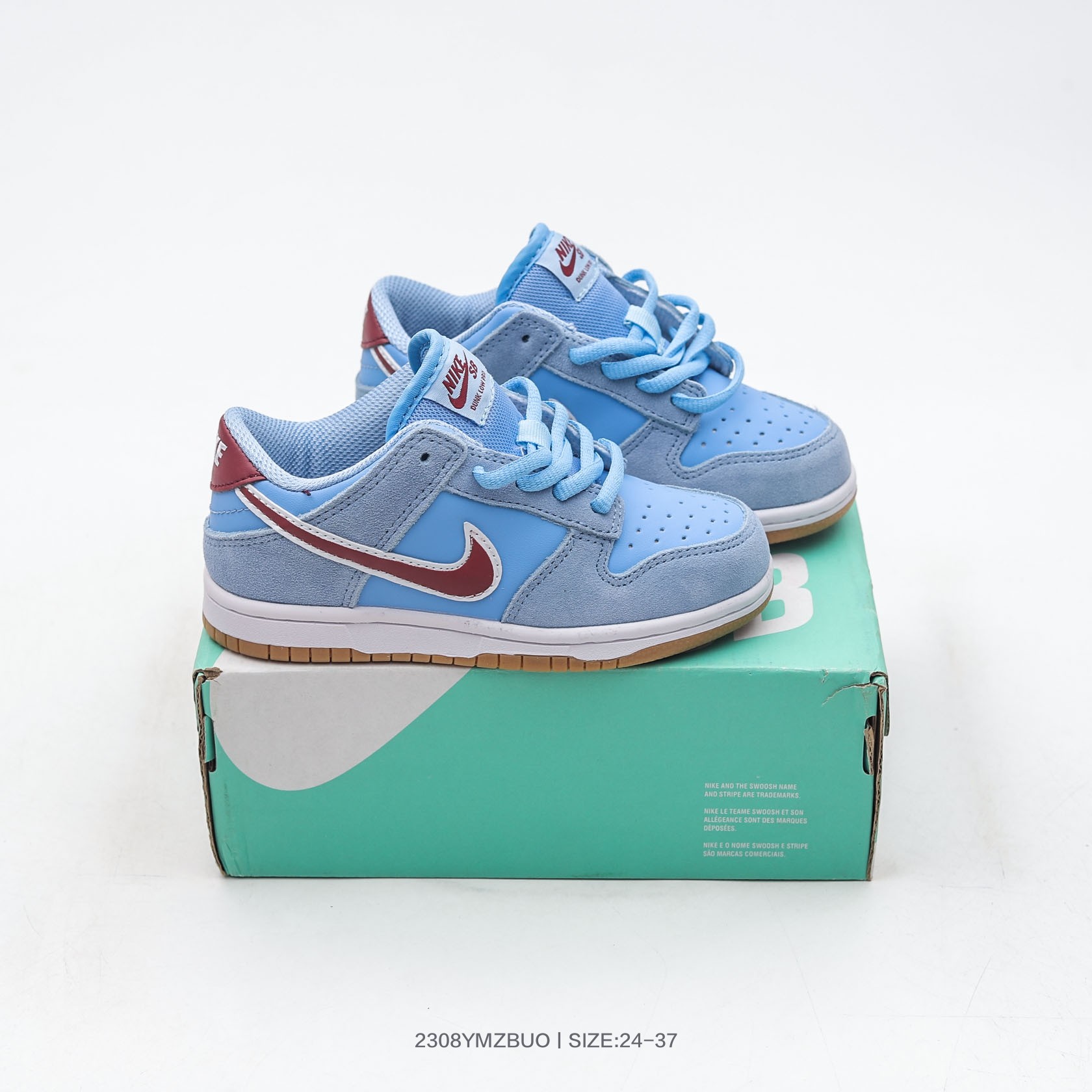 图片[8]-集🈴 耐克 Nike SB Dunk Low SB童鞋复古低帮休闲运动滑板板鞋 货号；CU1727 196 尺码：24 25 26 27 28 29 30 31 32 33 34 35 36 37-选品中心