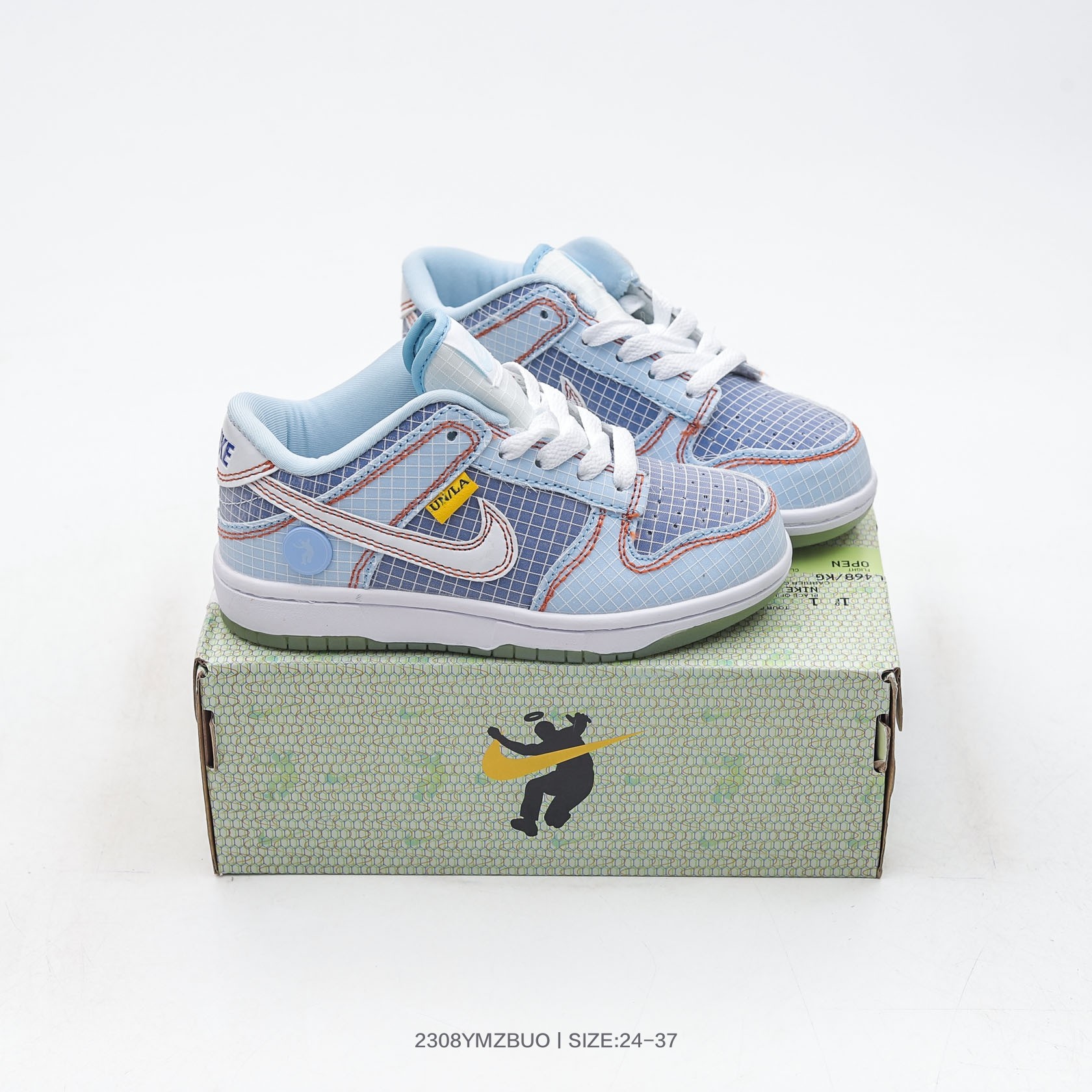 集🈴 耐克 Nike SB Dunk Low SB童鞋复古低帮休闲运动滑板板鞋 货号;CU1727 196 尺码:24 25 26 27 28 29 30 31 32 33 34 35 36 37-选品中心