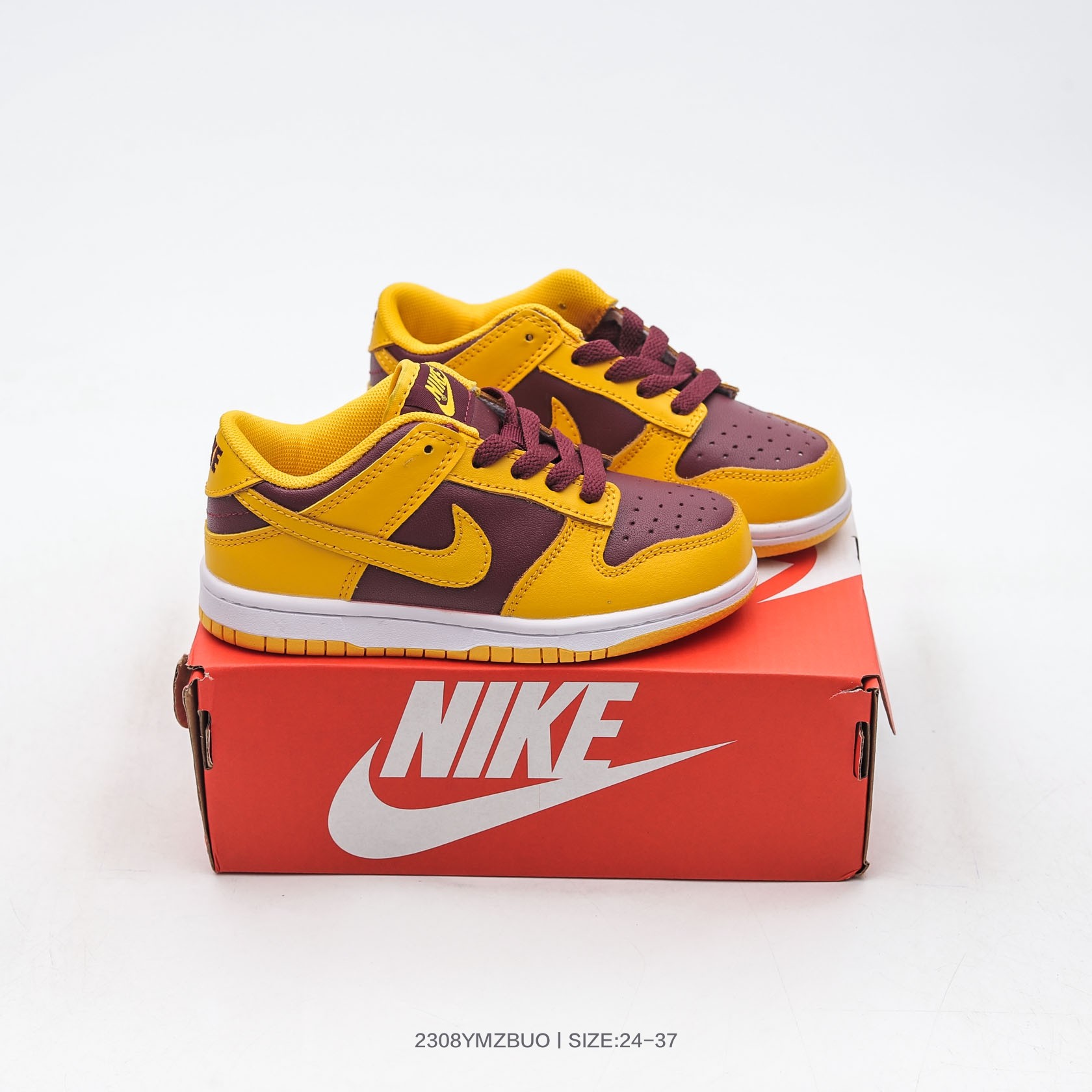 图片[2]-集🈴 耐克 Nike SB Dunk Low SB童鞋复古低帮休闲运动滑板板鞋 货号；CU1727 196 尺码：24 25 26 27 28 29 30 31 32 33 34 35 36 37-选品中心