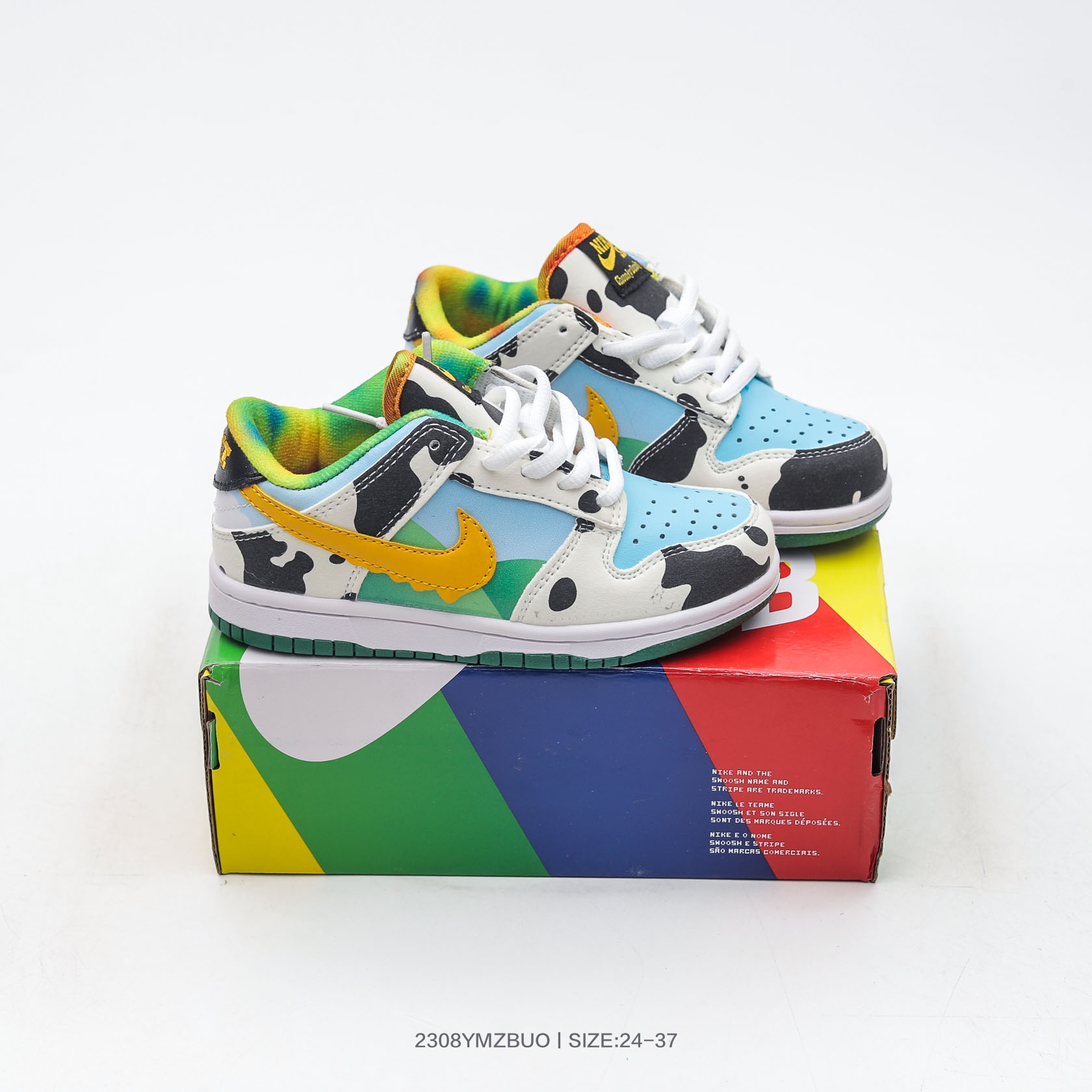 图片[6]-集🈴 耐克 Nike SB Dunk Low SB童鞋复古低帮休闲运动滑板板鞋 货号；CU1727 196 尺码：24 25 26 27 28 29 30 31 32 33 34 35 36 37-选品中心