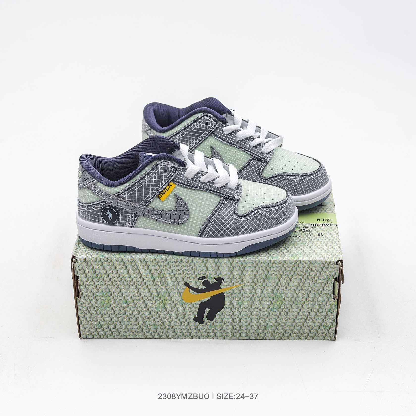 图片[8]-集🈴 耐克 Nike SB Dunk Low SB童鞋复古低帮休闲运动滑板板鞋 货号；CU1727 196 尺码：24 25 26 27 28 29 30 31 32 33 34 35 36 37-选品中心