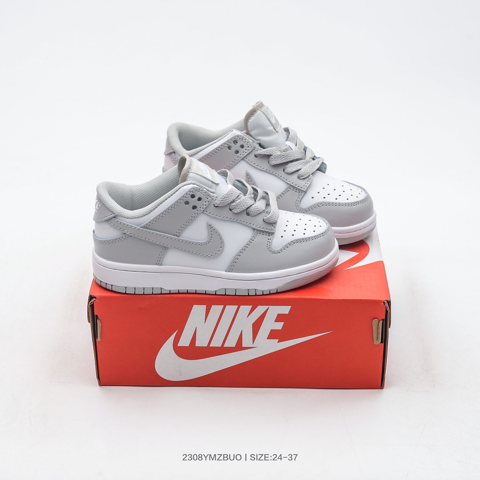 图片[2]-集🈴 耐克 Nike SB Dunk Low SB童鞋复古低帮休闲运动滑板板鞋 货号；CU1727 196 尺码：24 25 26 27 28 29 30 31 32 33 34 35 36 37-选品中心