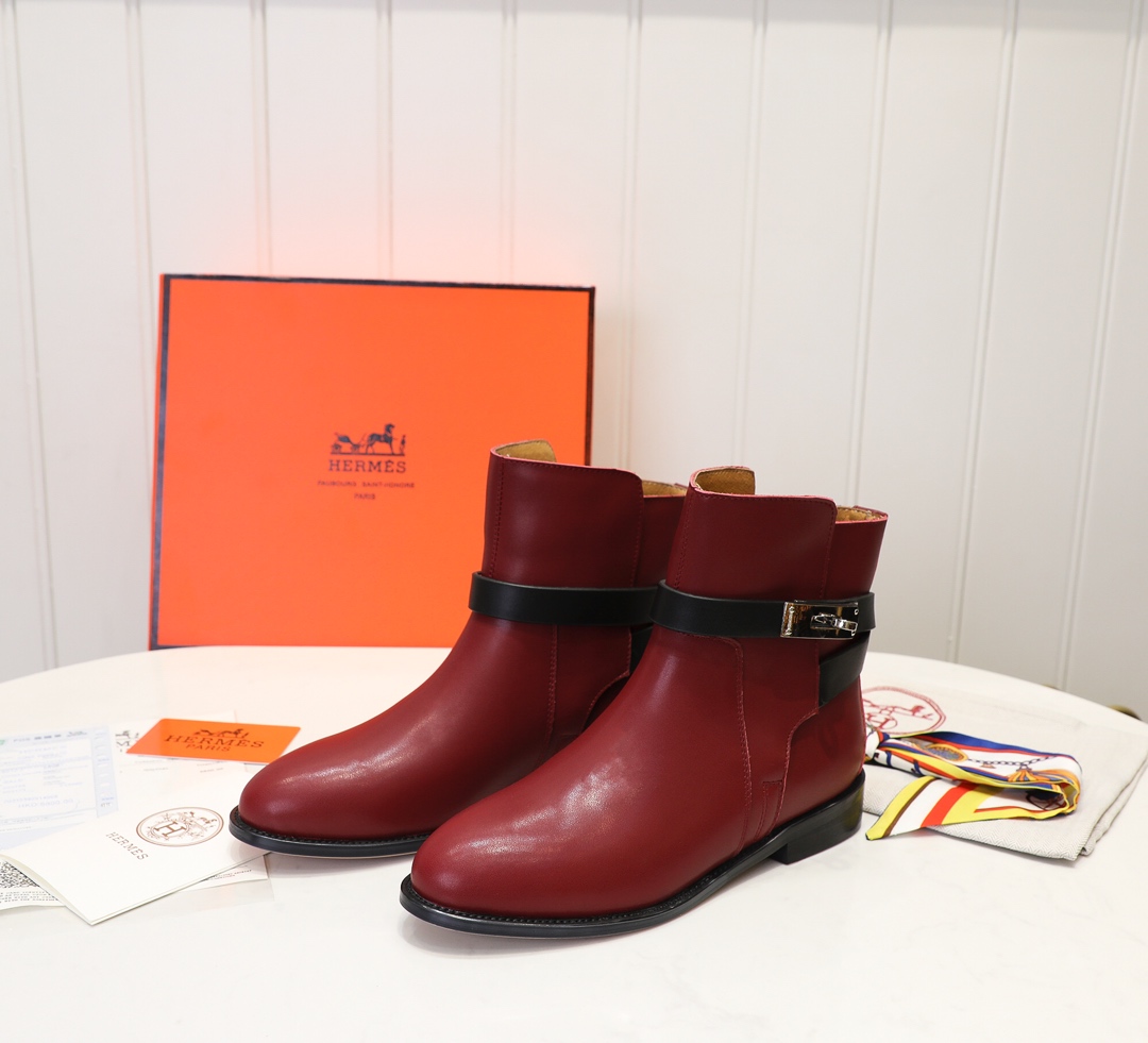 Hermès Classic Luxury Leather Shoe Loafer Ref 3
