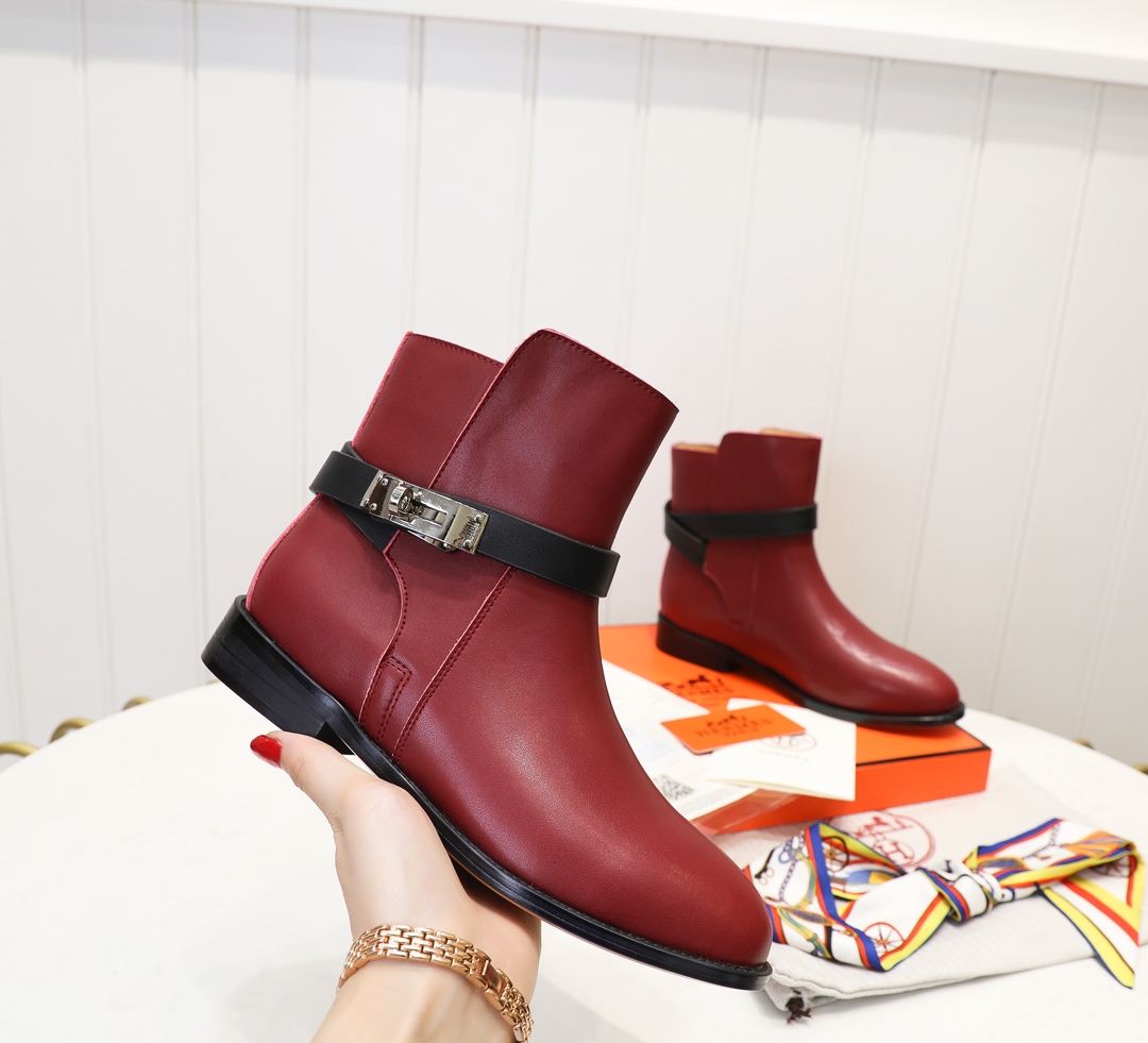 Hermès Classic Luxury Leather Shoe Loafer Ref 4