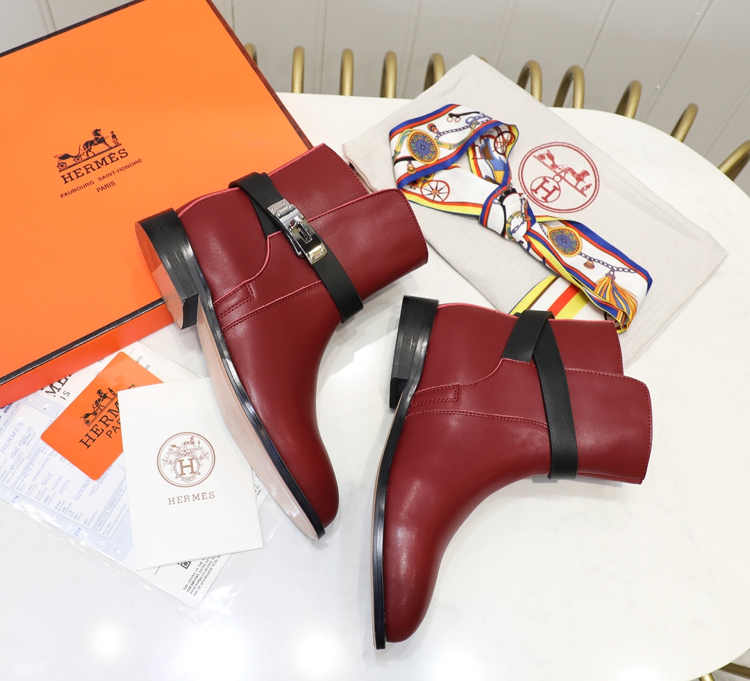 Hermès Classic Luxury Leather Shoe Loafer Ref 6