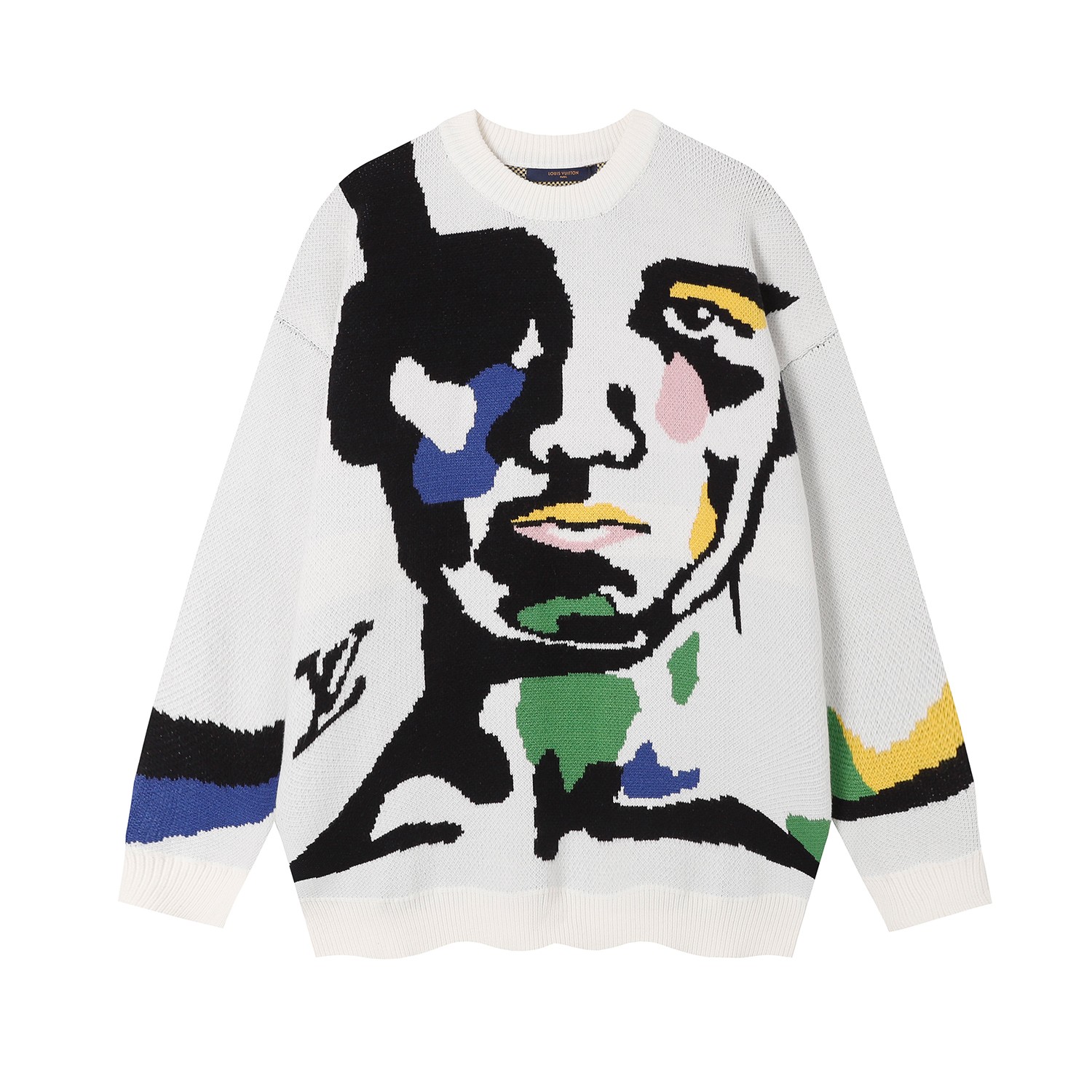 New SS24 Louis Vuitton Louisweed Colored Knitwear: High-Quality, Soft, and Stylish - 图片 1