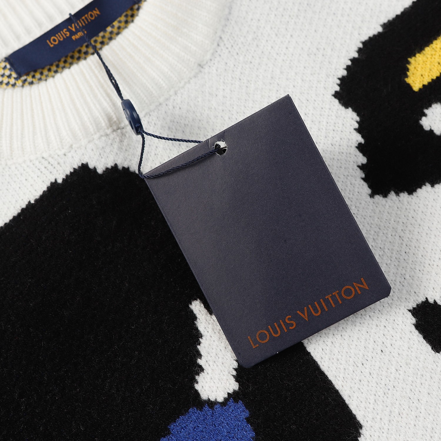 New SS24 Louis Vuitton Louisweed Colored Knitwear: High-Quality, Soft, and Stylish - 图片 3