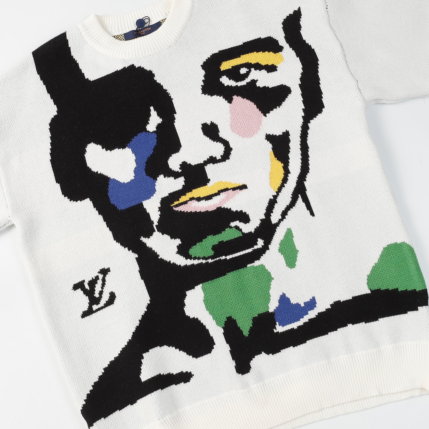 New SS24 Louis Vuitton Louisweed Colored Knitwear: High-Quality, Soft, and Stylish - 图片 4