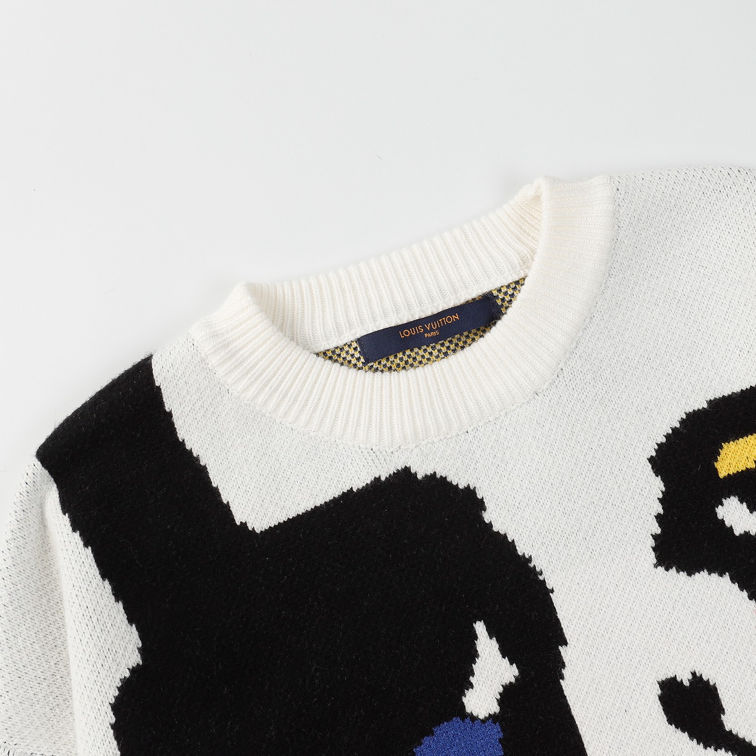 New SS24 Louis Vuitton Louisweed Colored Knitwear: High-Quality, Soft, and Stylish - 图片 7