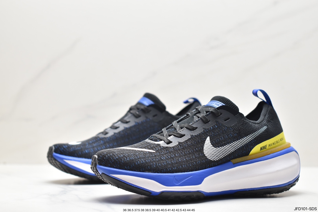 170 耐克NIKE ZOOMX INVINCIBLE RUN FK3 短跑马拉松系带系列轻量休闲运动慢跑鞋 DR2615-003