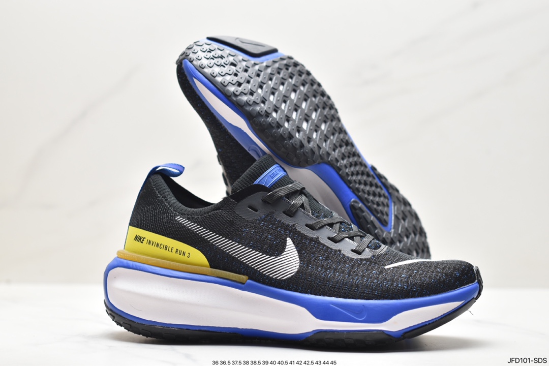 170 耐克NIKE ZOOMX INVINCIBLE RUN FK3 短跑马拉松系带系列轻量休闲运动慢跑鞋 DR2615-003