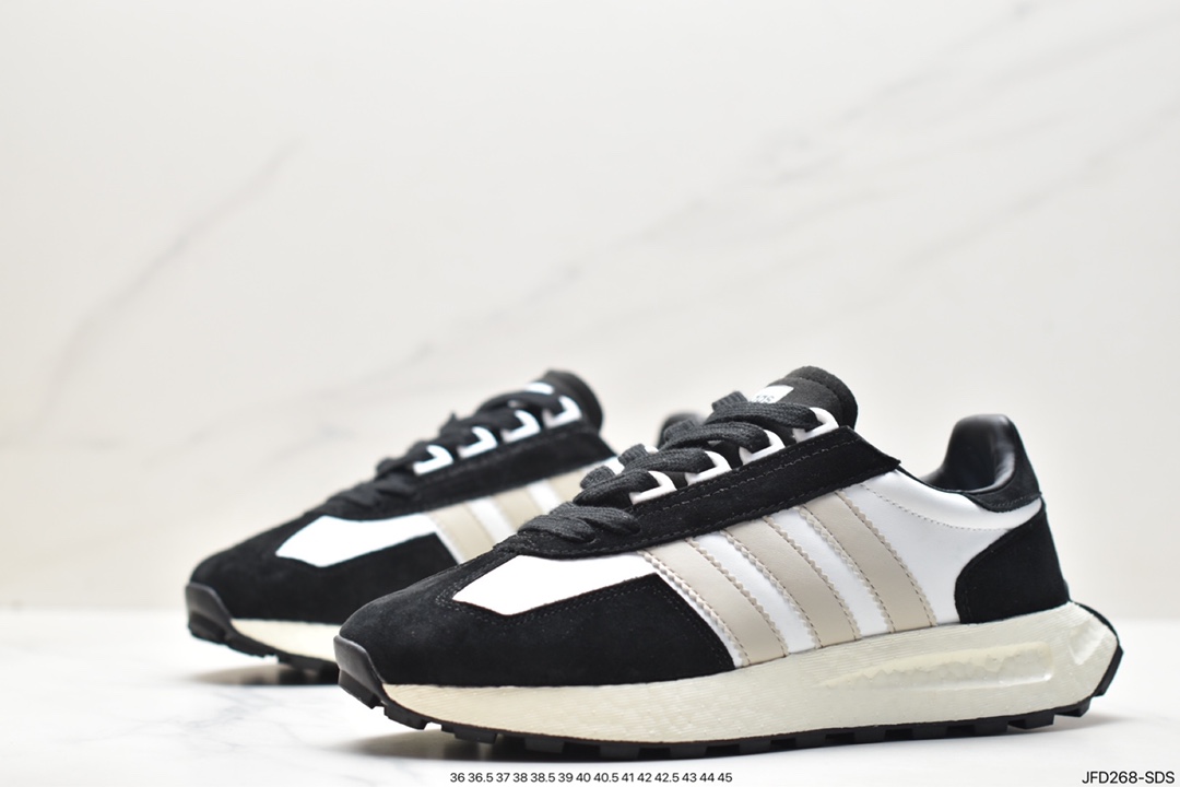 adidas Racing E5 Boost Prototype Speed ??Lightweight Retro Series All-match Breathable Sports Jogging Shoes IE1937