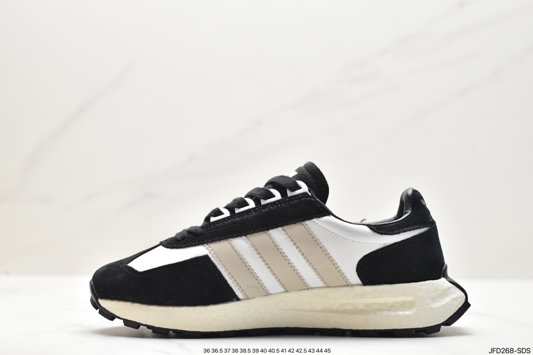 adidas Racing E5 Boost Prototype Speed ??Lightweight Retro Series All-match Breathable Sports Jogging Shoes IE1937