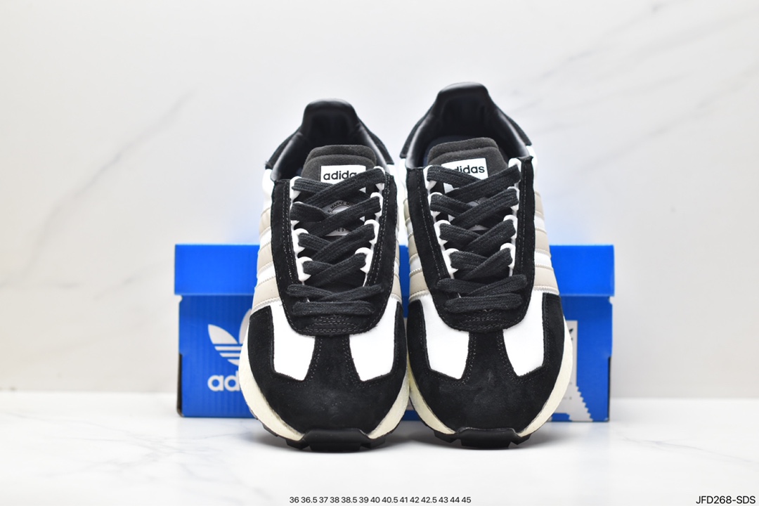 adidas Racing E5 Boost Prototype Speed ??Lightweight Retro Series All-match Breathable Sports Jogging Shoes IE1937